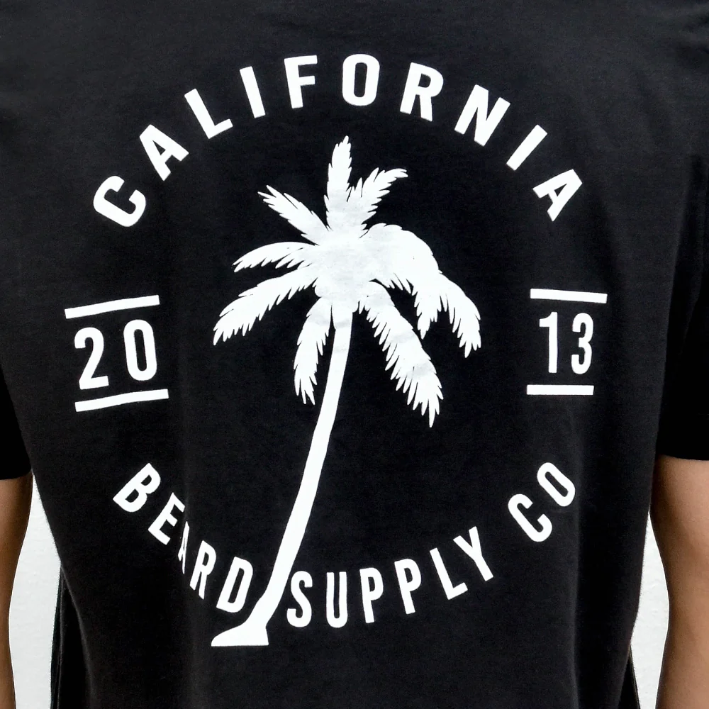 Palm Graphic Tee, Black - Image 4