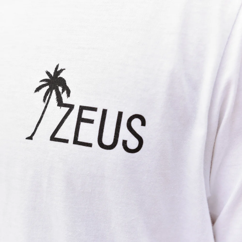 Palm Graphic Tee, White - Image 3