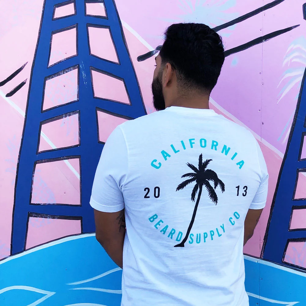 Palm Graphic Tee, White - Image 5